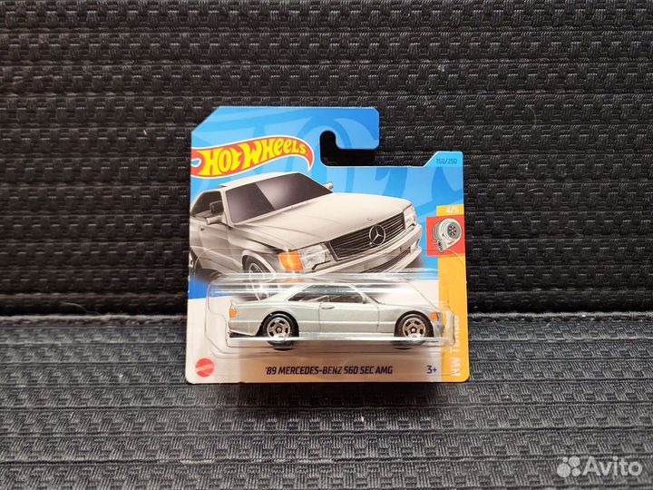Hot Wheels '89 Mersedes-Benz 560 Sec Amg