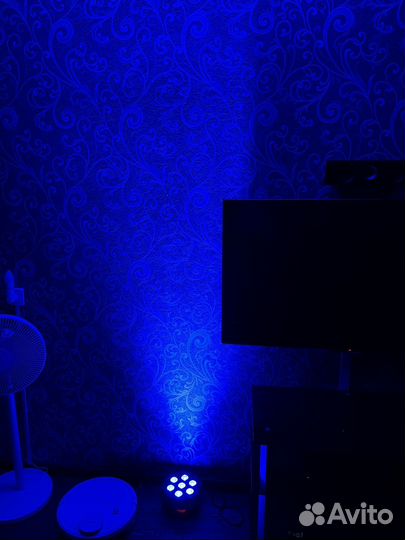 Светомузыка LED flat PAR 7x18