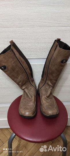 Сапоги, натуральная кожа