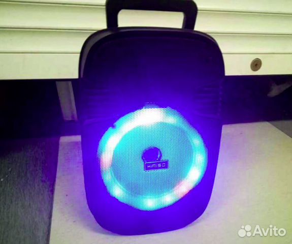 Колонка С Микрофоном Караоке + Радио + Флешка + SD