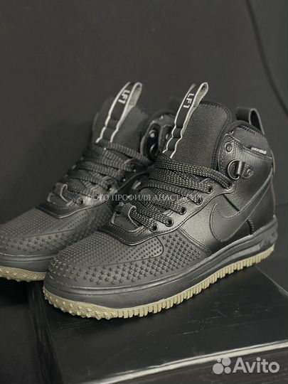 Кроссовки Nike lunar force 1 duckboot черные 41-47