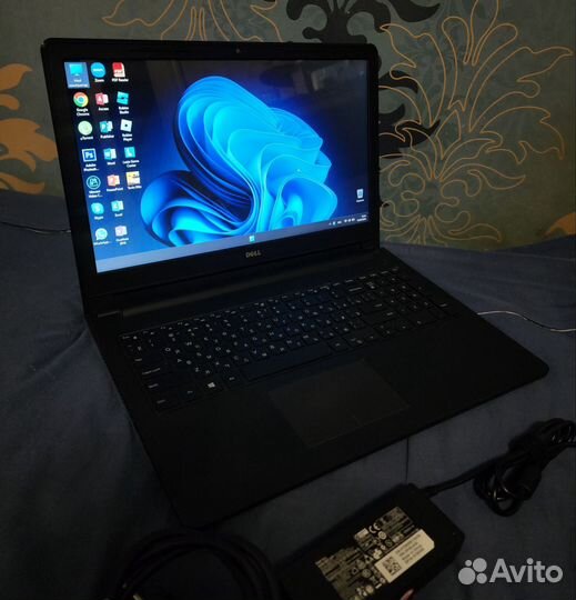 Dell 15.6/4Gb/240SSD/Win11 (в идеале+нов. батарея)