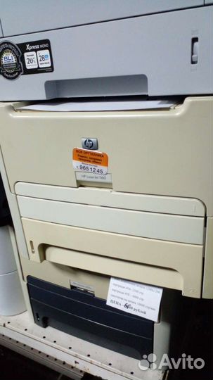 Принтер лазерный нр 1160 +заправленный картридж