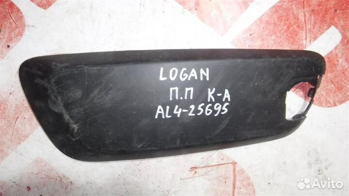 Накладка переднего бампера правая Renault Sandero