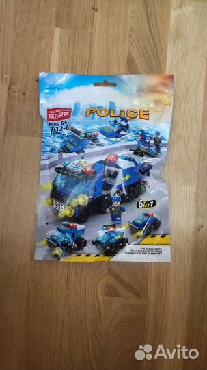 Новый набор аналог Лего 147 деталей 6 в 1