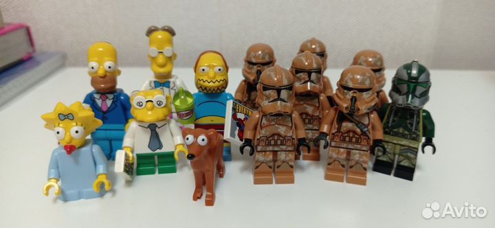 Lego Star Wars и Симпсоны, заказ