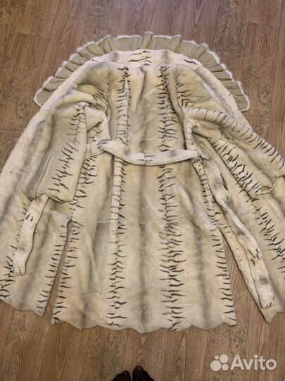 Шуба бобер+норка