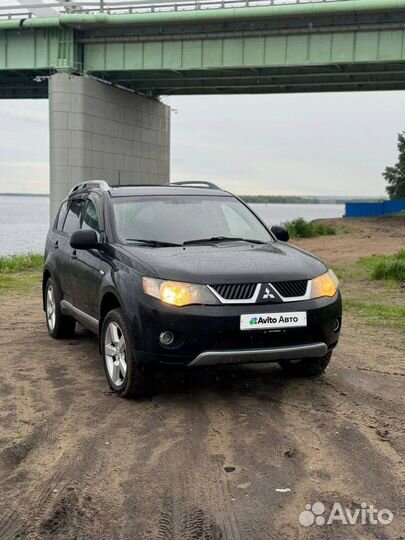 Mitsubishi Outlander 2.4 CVT, 2008, 174 000 км