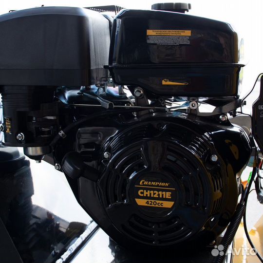 Измельчитель веток до 12см champion CH 1211 E