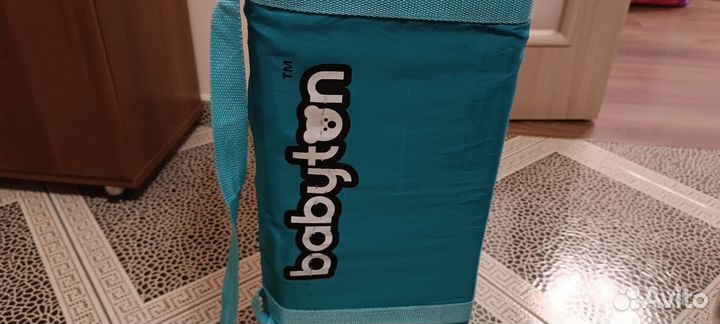 Детская кровать манеж с матрасом Babiton