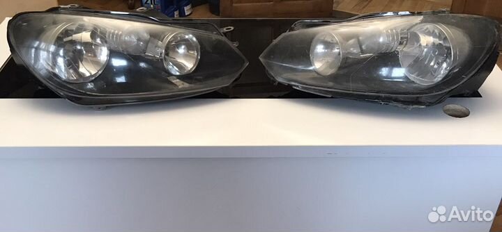 Фары volkswagen golf 6