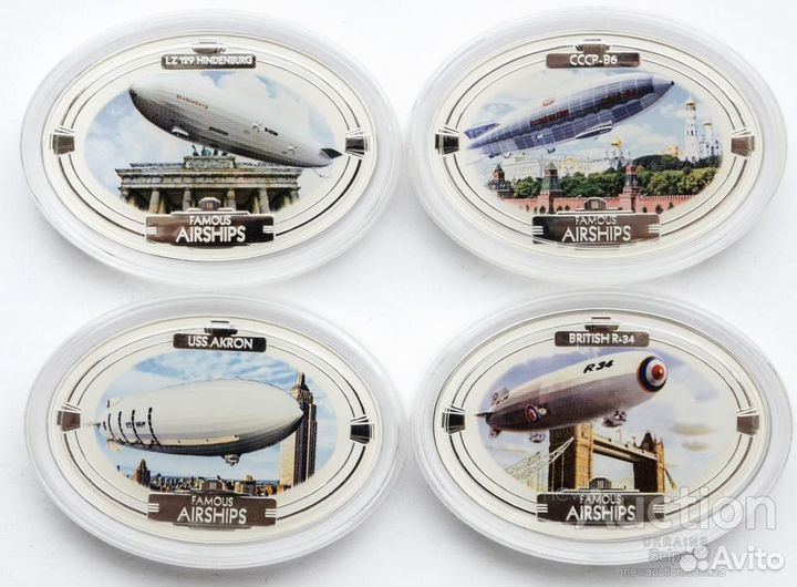 Монеты иностранные в наборах серебро