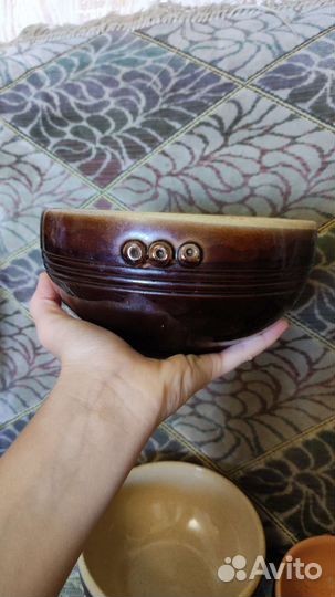 Салатники из глины