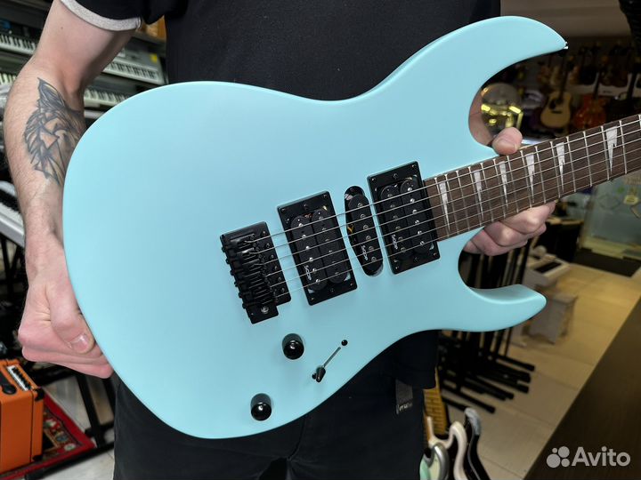 Электрогитара sqoe seib370 бирюзоввй