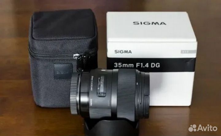 Объектив sigma 35 mm 1 4 canon