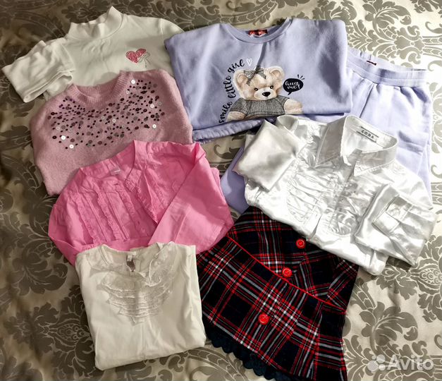 Вещи пакетом на девочку