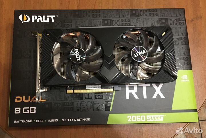 Видеокарта Palit GeForce RTX 2060 super Dual