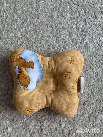 Подушка бабочка для новорожденных