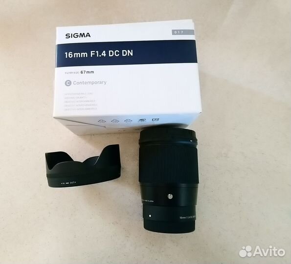 Sigma 16 mm f/1.4 DC DN Sony E