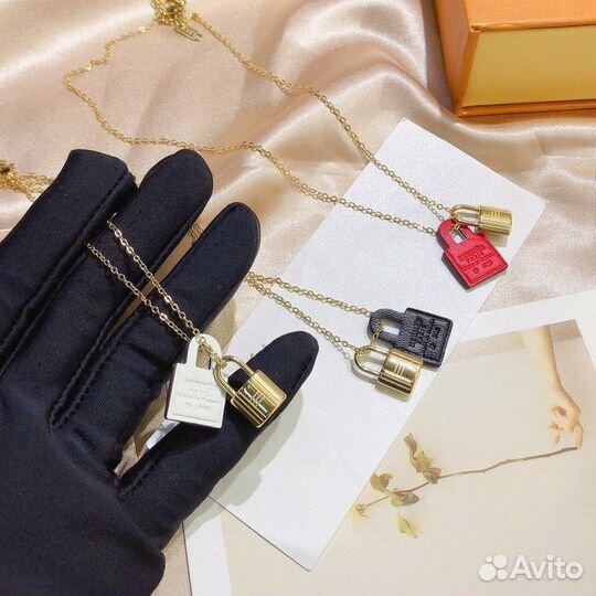 Колье подвеска hermes