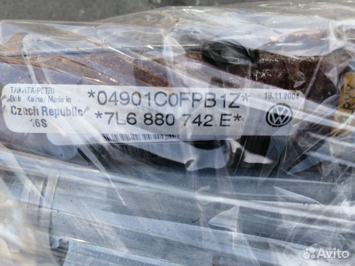 Шторка Безопасности Туарег 1 7L6880742E 7L6880741E