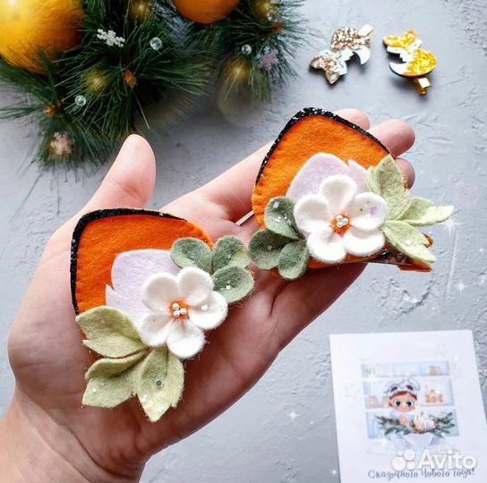 Ободок ушки лисички