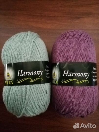 Пряжа Vita Harmony (полушерсть)