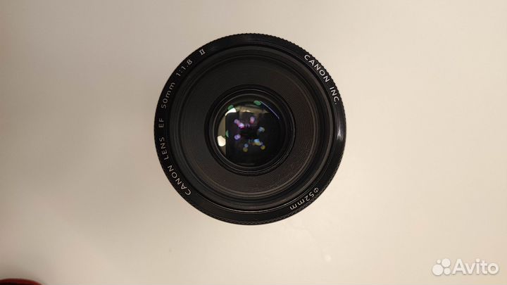 Объектив canon ef 50mm f 1.8 II