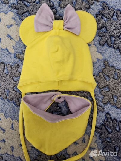 Комплект детский шапка и снуд 41-44