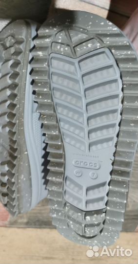 Crocs дутики зимние w7 37p