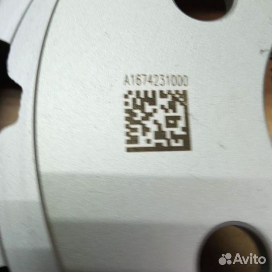 Диск тормозной Mercedes AMG GLE 63 4matic задний