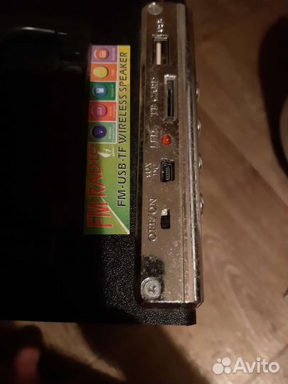 Портативная колонка с радио