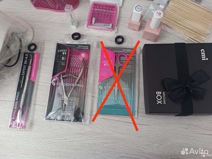 Кусачки, пушер для маникюра Staleks Pro Expert