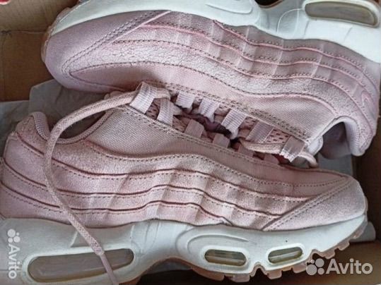 Оригинал кроссовки nike air max 95 розовые