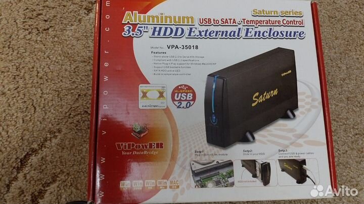 Внешний бокс для hdd 3.5