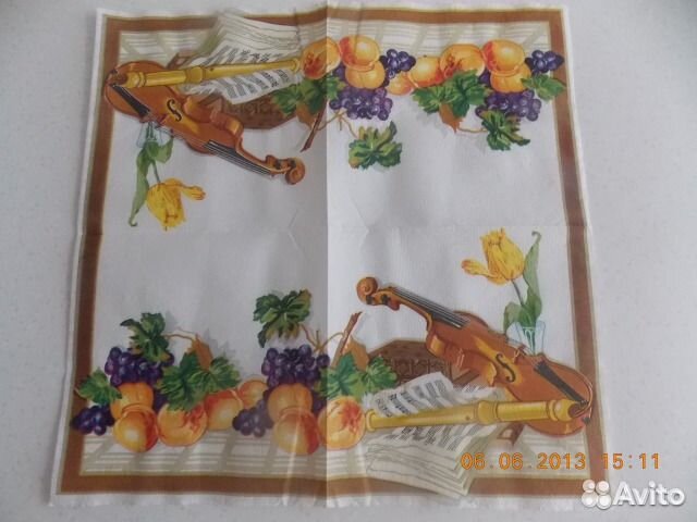 Салфетки бумажные новогодние