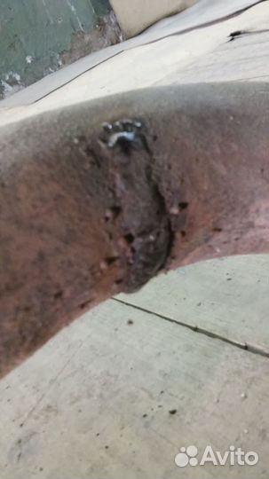 Выхлопная труба передняя RAV4 2003г