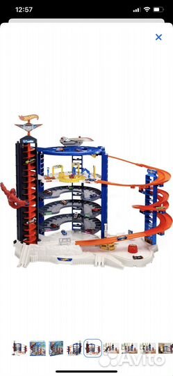 Парковка гараж хот вилс