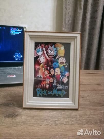 Картина Рик и Морти