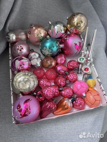 Елочный игрушки СССР пакетом