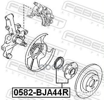 Ступица 0582-BJA44R 0582-BJA44R Febest