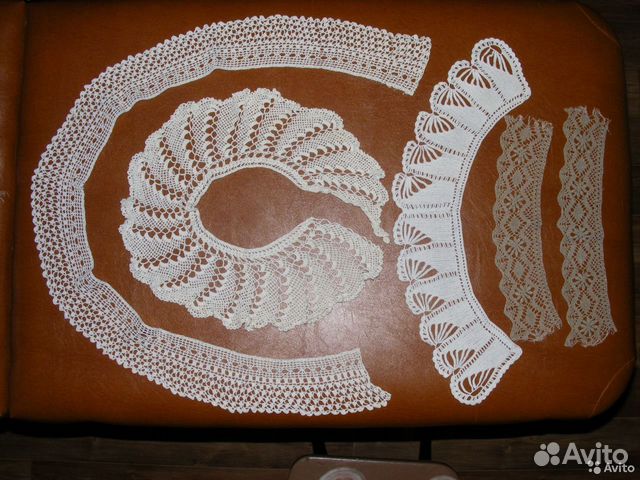 Для школьного платья воротники кружевные и манжеты