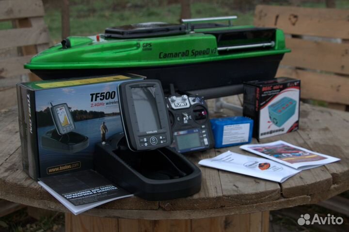 CamaraD Ultra Green Metallic - эхолот TF500,25А