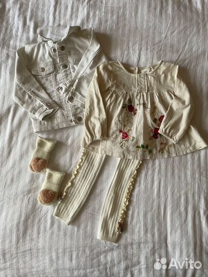 Фирменные вещи для девочки 86-92