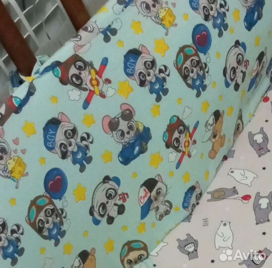 Бортики в кроватку