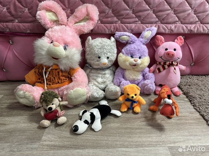 Мягкие игрушки пакетом