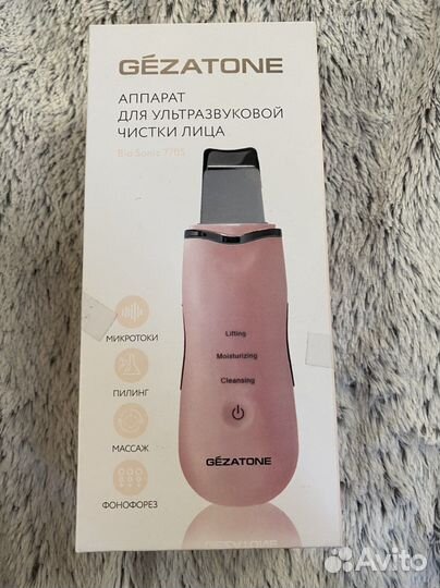 Аппарат для ультразвуковой чистки лица Gezatone