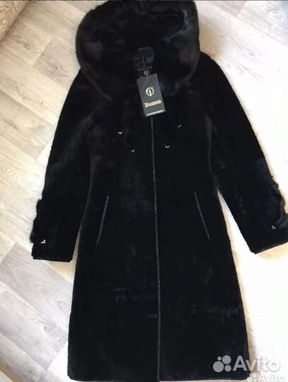 Шуба мутон новая р 42