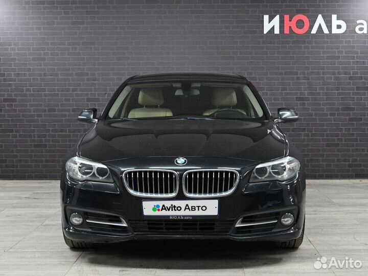 BMW 5 серия 2.0 AT, 2014, 210 257 км