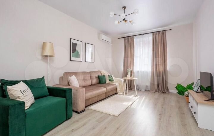 2-к. квартира, 52,9 м², 6/20 эт.